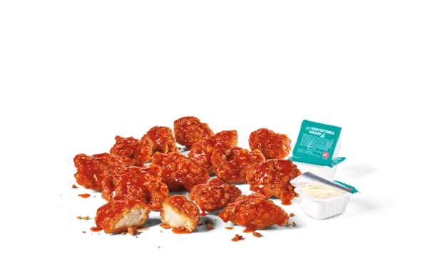 12PC honey Garlic Sriracha Crispy boneless Wings