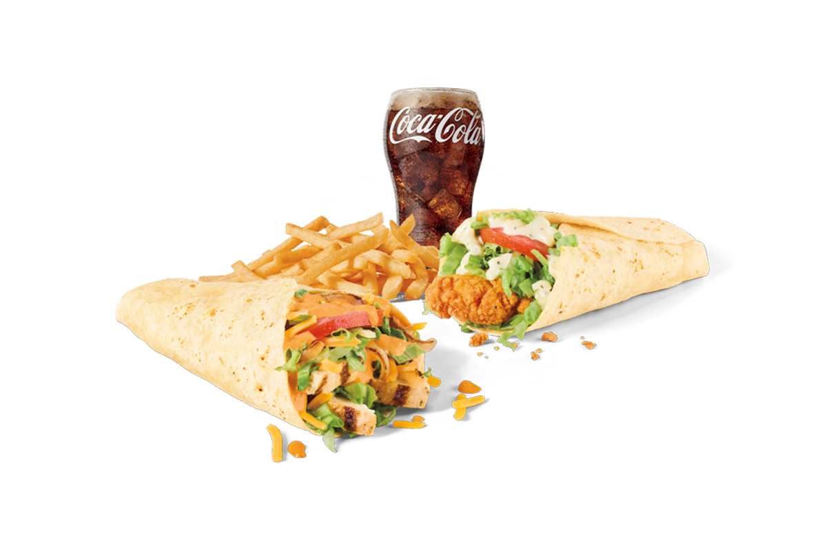 Large Jack Wrap Mix & Match Combo
