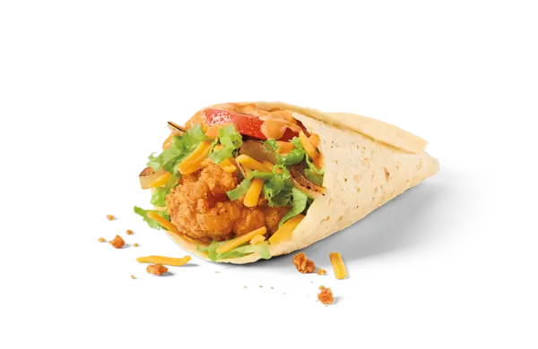 Crispy Chicken Fajita jack wraps