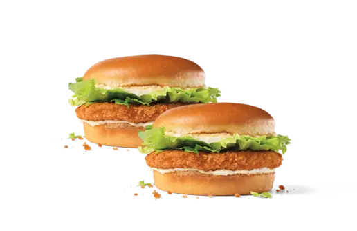 2 For $3 Jr. Chicken Sandwich