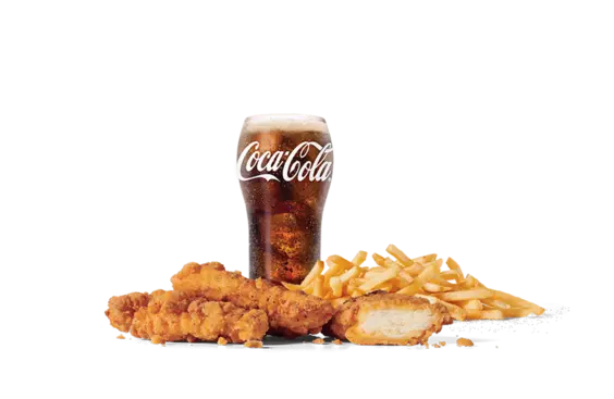 3PC Crispy Chicken Strips Combo