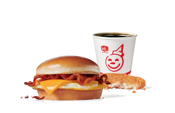 Bacon Breakfast Jack Combo