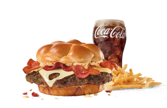 Bacon & Swiss Buttery Smashed Jack Combo