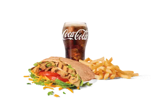 Chicken Fajita Pita combo