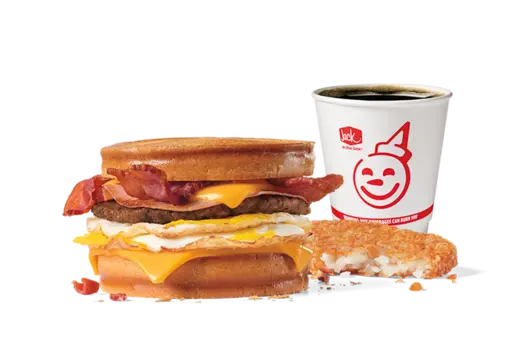 Loaded Breakfast Sandwich Combo