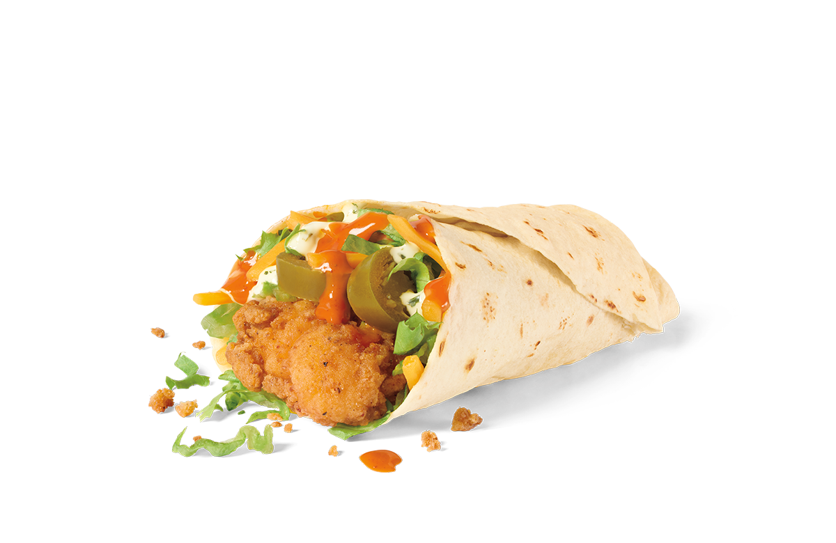 Spicy Crispy jack wrap